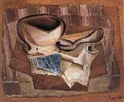 Juan Gris, Bottle book and soup spoon